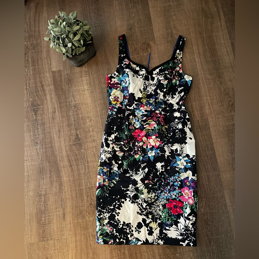 Anthropologie Leifnotes Floral Dress